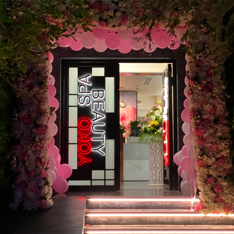 SPA Beauty Salon Door Illuminated Letter Sign