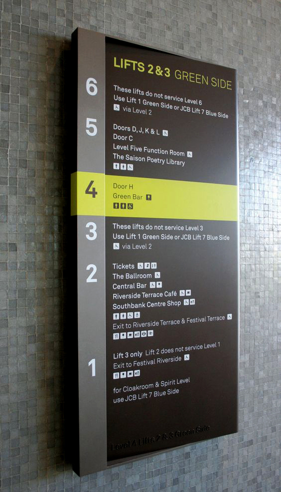 Знаци на ниво на скали и лифт Знаци на подот06
