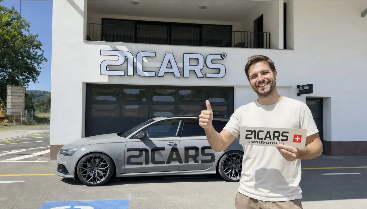 21CARS, Showroom-Buchstaben — montiert (2 von 2)