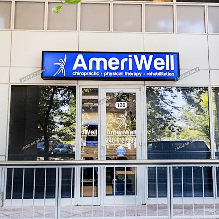AmeriWell Clinics, Kastenschilder