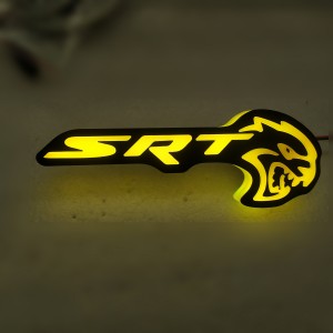 RGB LED Acrylic Car Badge