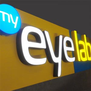 Eyelab Storefront Signboard Illuminated Channel Letters Sign 03