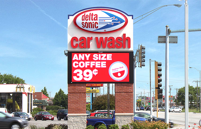 car wash signs